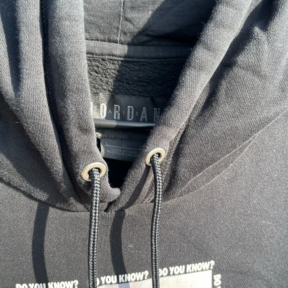 Mens (L) NIKE VINTAGE MICHEAL JORDAN HOODIE EXCELLENT CONDITION - Picture 2 of 9